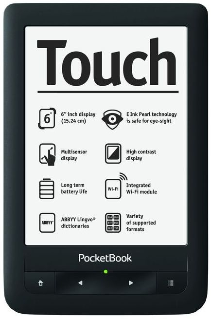 PocketBook Touch 622 Black / Schwarz