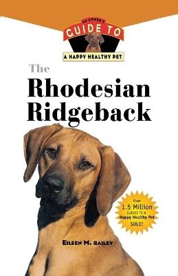 The Rhodesian Ridgeback - Eileen M Bailey