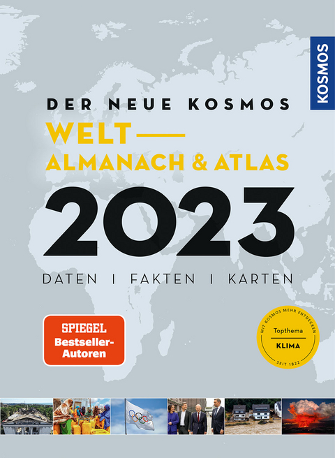Der neue Kosmos Welt- Almanach & Atlas 2023 - Henning Aubel, Renate Ell, Engler Philip