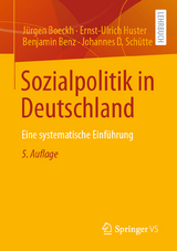 Sozialpolitik in Deutschland - Jürgen Boeckh, Ernst-Ulrich Huster, Benjamin Benz, Johannes D. Schütte