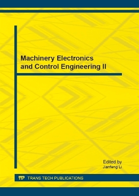 Machinery Electronics and Control Engineering II - 