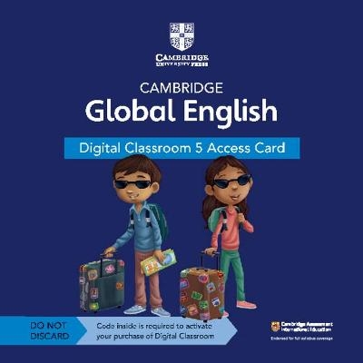 Cambridge Global English Digital Classroom 5 Access Card (1 Year Site Licence) - Jane Boylan, Claire Medwell