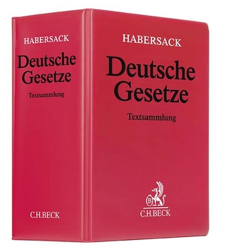 Deutsche Gesetze - apart - Mathias Habersack