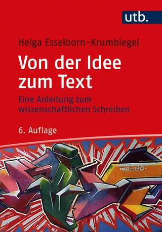 Von der Idee zum Text - Helga Esselborn-Krumbiegel