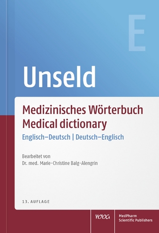 Unseld Medizinisches Wörterbuch | Medical dictionary - Dieter Werner Unseld