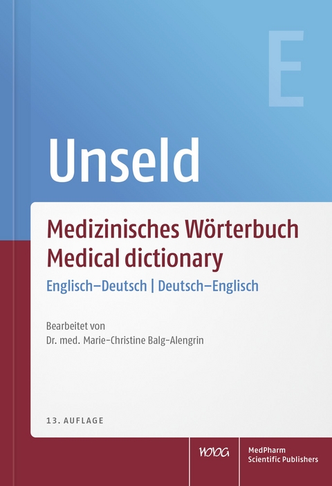 Unseld Medizinisches Wörterbuch | Medical dictionary - 