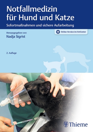 Notfallmedizin für Hund und Katze - Nadja Sigrist; Manuel Boller; Katja Adamik; Marcel Aumann …