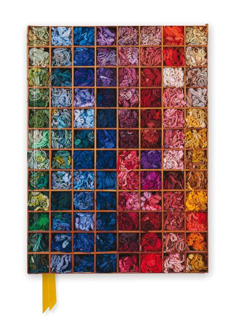 Royal School of Needlework: Wall of Wool (Foiled Journal) - 