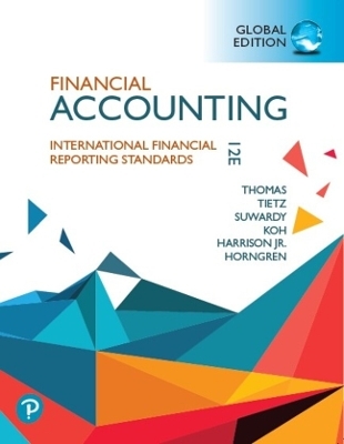 MyLab Accounting with Pearson eText for Financial Accounting, Global Edition - Walter Harrison; Themin Suwardy; Wendy Tietz …