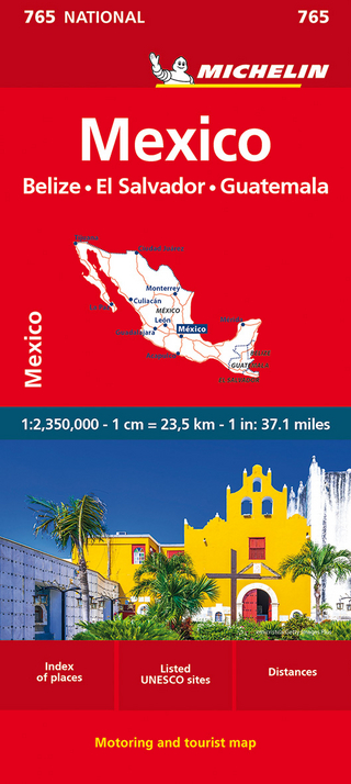 Mexico - Michelin National Map 765 - Michelin
