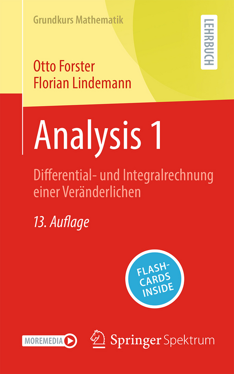 Analysis 1 - Otto Forster, Florian Lindemann