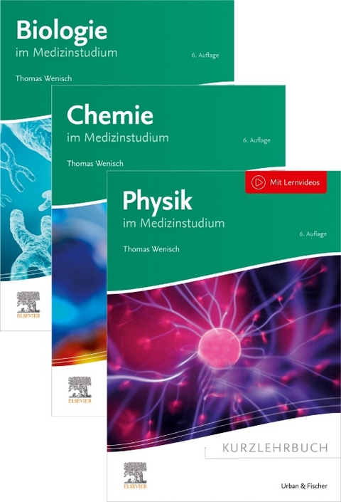 Paket Kurzlehrbuch Biologie, Chemie, Physik - Thomas Wenisch