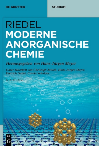 Riedel Moderne Anorganische Chemie - Christoph Janiak; Hans-Jürgen Meyer; Dietrich Gudat …