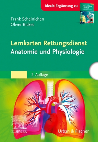 Lernkarten Rettungsdienst - Anatomie und Physiologie - Frank Scheinichen; Oliver Rickes
