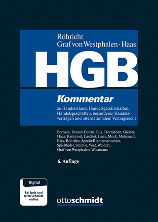 HGB - Friedrich Graf von Westphalen; Ulrich Haas