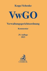Verwaltungsgerichtsordnung - Schenke, Wolf-Rüdiger; Kopp, Ferdinand O.