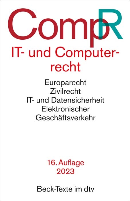 (CompR) IT- und Computerrecht