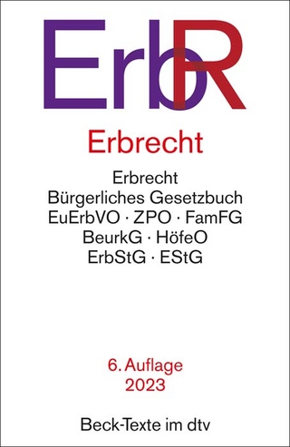 Erbrecht (ErbR) - Wolfgang Burandt