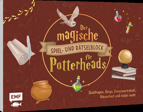 Der magische Spiel- und Rätselblock für Potterheads