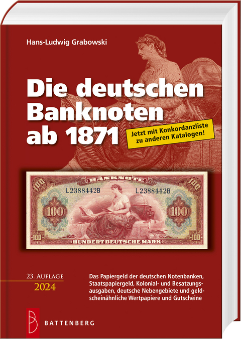 Die deutschen Banknoten ab 1871 - Hans-Ludwig Grabowski