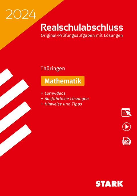 STARK Original-Prüfungen Realschulabschluss 2024 - Mathematik - Thüringen