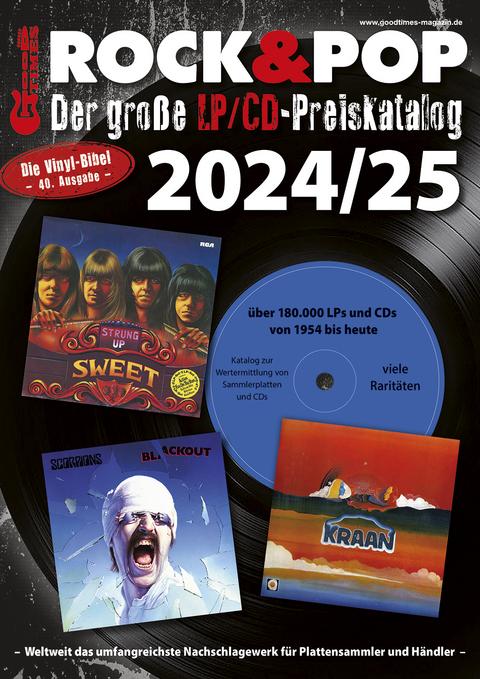 Der große Rock & Pop LP/CD Preiskatalog 2024/25 - Martin Reichold