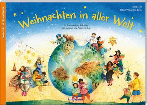 Weihnachten in aller Welt. Ein Poster-Adventskalender zum Vorlesen und Ausschneiden - Rena Sack