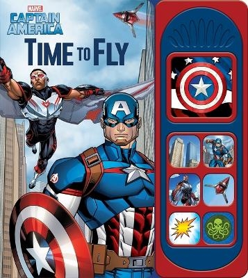Marvel Captain America: Time to Fly Sound Book -  Pi Kids