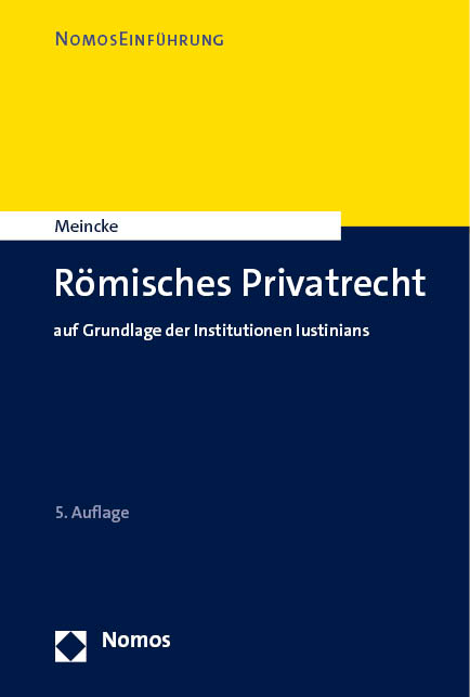 Römisches Privatrecht - Jens Peter Meincke