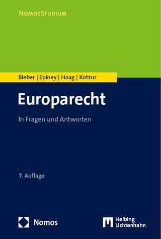 Europarecht - Roland Bieber; Astrid Epiney; Marcel Haag