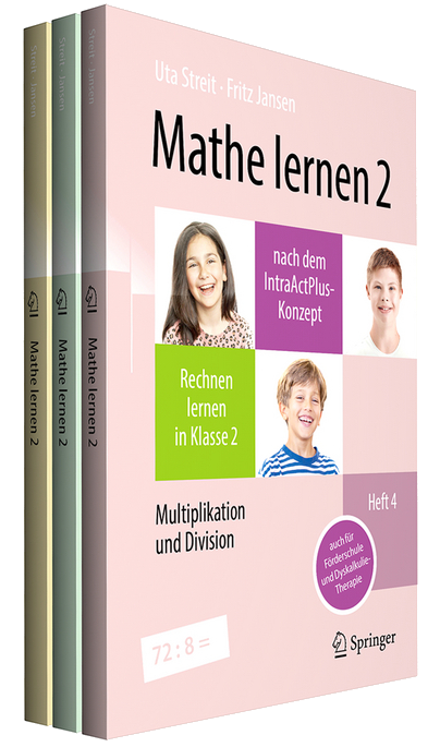 Mathe lernen 2 nach dem IntraActPlus-Konzept (Set: Hefte 4–6) - Uta Streit, Fritz Jansen