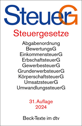Steuergesetze - Deutscher Taschenbuch-Verlag