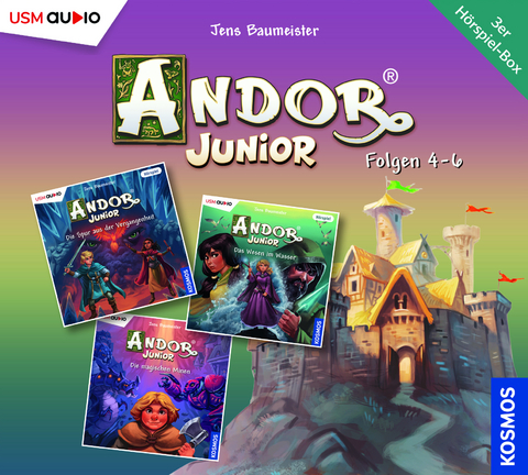Die große Andor Junior Hörbox Folgen 4-6 (3 Audio CDs) - Jens Baumeister