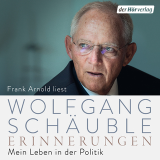 Erinnerungen - Wolfgang Schäuble; Frank Arnold