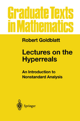 Lectures on the Hyperreals - Robert Goldblatt