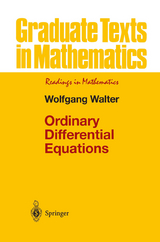 Ordinary Differential Equations - Wolfgang Walter