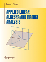 Applied Linear Algebra and Matrix Analysis - Thomas S. Shores