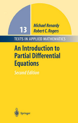 An Introduction to Partial Differential Equations - Michael Renardy, Robert C. Rogers