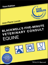 Blackwell's Five-Minute Veterinary Consult -  Jean-Pierre Lavoie