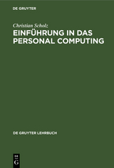 Einführung in das Personal Computing - Christian Scholz