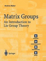 Matrix Groups - Andrew Baker
