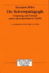 Hermann Rhrs - Die Reformpdagogik. Ursprung und Verlauf unter internationalem Aspekt.