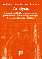 Analysis - Wolfgang L. Wendland, Olaf Steinbach