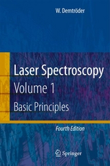 Laser Spectroscopy - Demtröder, Wolfgang