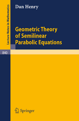 Geometric Theory of Semilinear Parabolic Equations - Daniel Henry