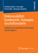 Elektromobilität: Kundensicht, Strategien, Geschäftsmodelle - Karlheinz Bozem, Anna Nagl, Verena Rath, Alexander Haubrock