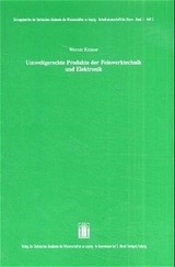 Umweltgerechte Produkte der Feinwerktechnik und Elektronik - Werner Krause