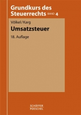 Umsatzsteuer - Völkel, Dieter; Karg, Helmut; Zimmermann, Reimar; Reyher, Ulrich