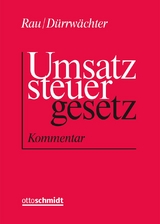 Umsatzsteuergesetz - Rau, Günter; Dürrwächter, Erich