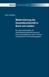 Modernisierung der Haushaltswirtschaft in Bund und Ländern - Marc Gnädinger